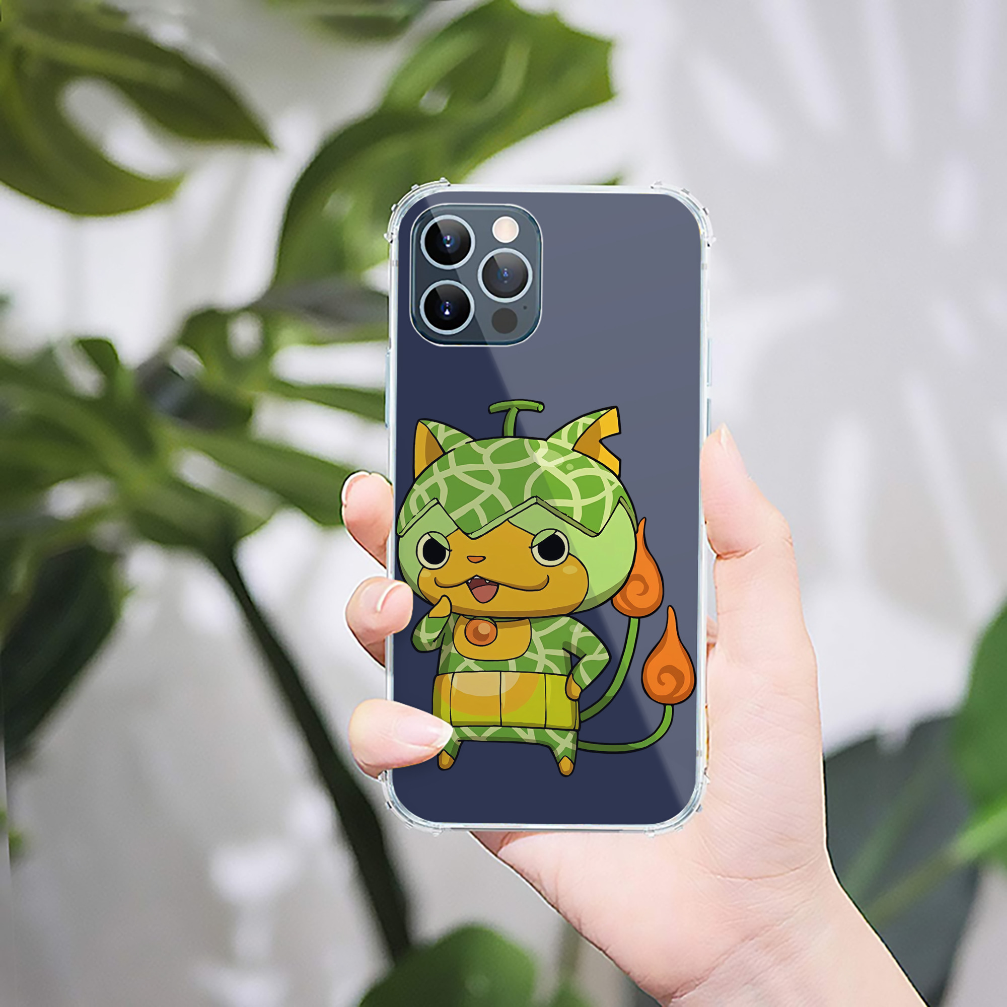 （画像用） 妖怪ウォッチ Yo-kai Watch 【iPhone 12シリーズ対応】透明スマホケース（クリアソフトケース）